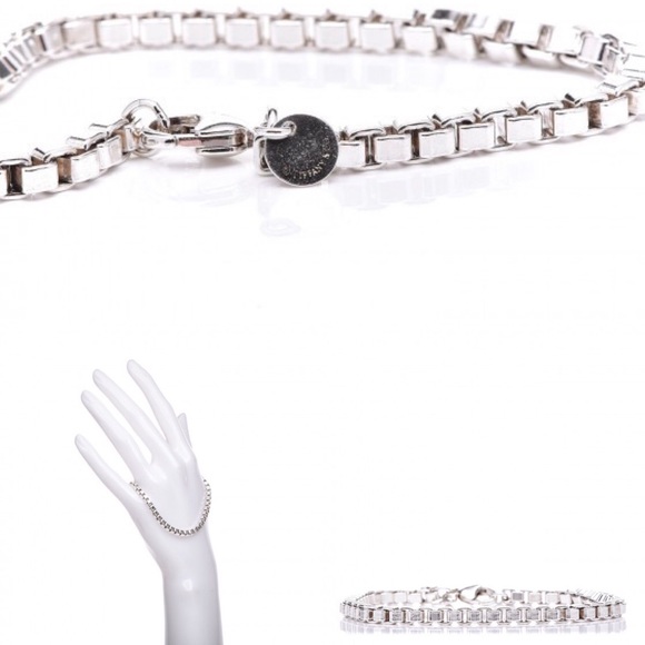 Tiffany & Co. Jewelry - tiffany sterling silver box chain bracelet sold
